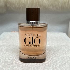 Acqua Di Gio Absolu by Giorgio Armani, 1.35 oz EDP Spray for Men Eau De Parfum